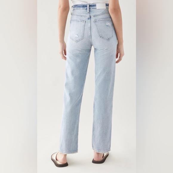 PISTOLA DENIM CASSIE JEANS SUPER HIGH RISE STRAIGHT - BY MY SIDE - Picture 2 of 11